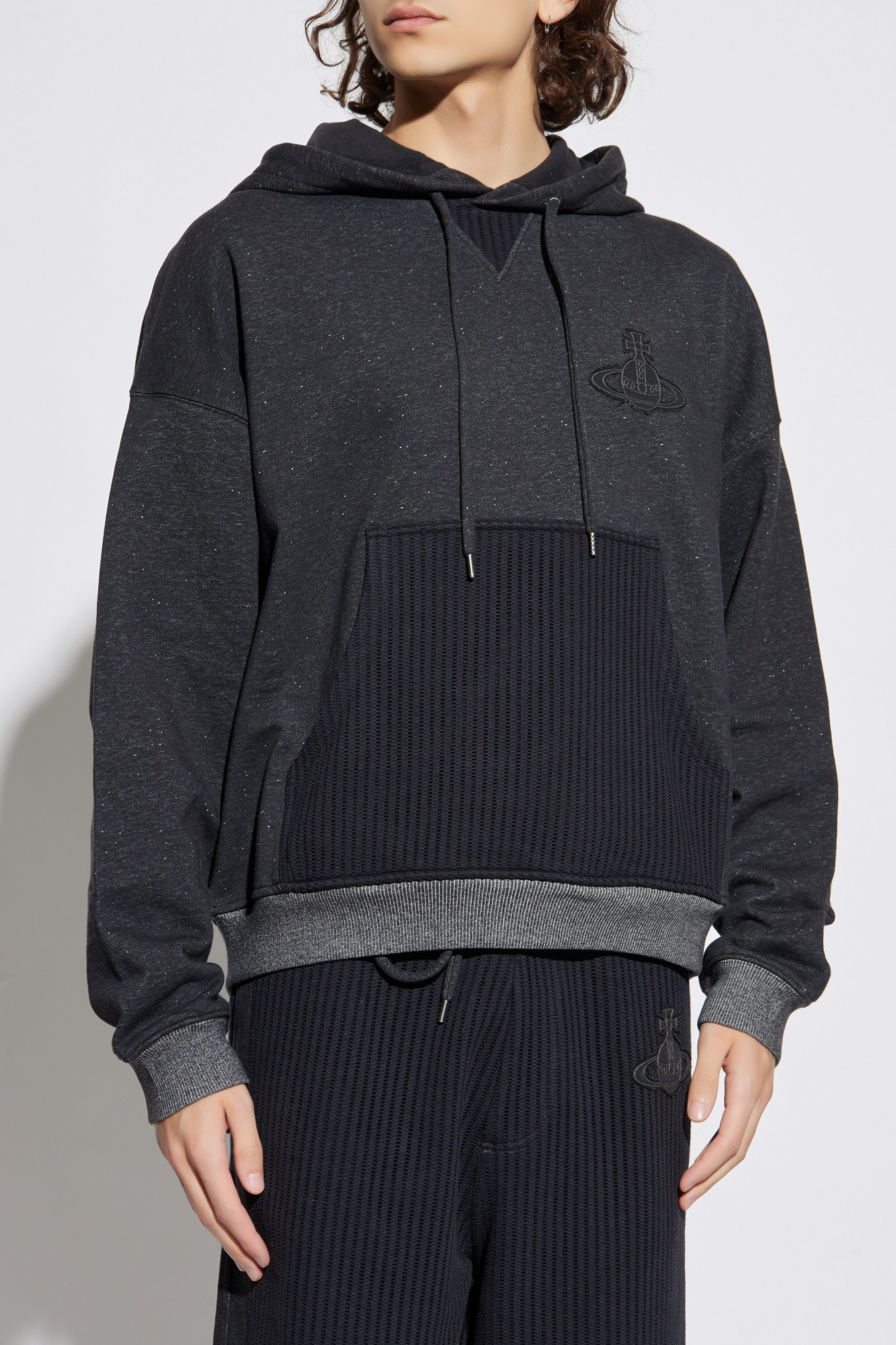 Vivienne Westwood グレー ドロップショルダー スウェット Vivienne Westwood グレー ドロップショルダー スウェット